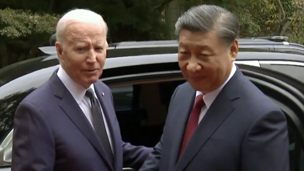biden looked xi jinpings limousine