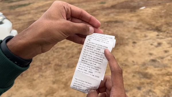 Youtuber fined rs.30,500