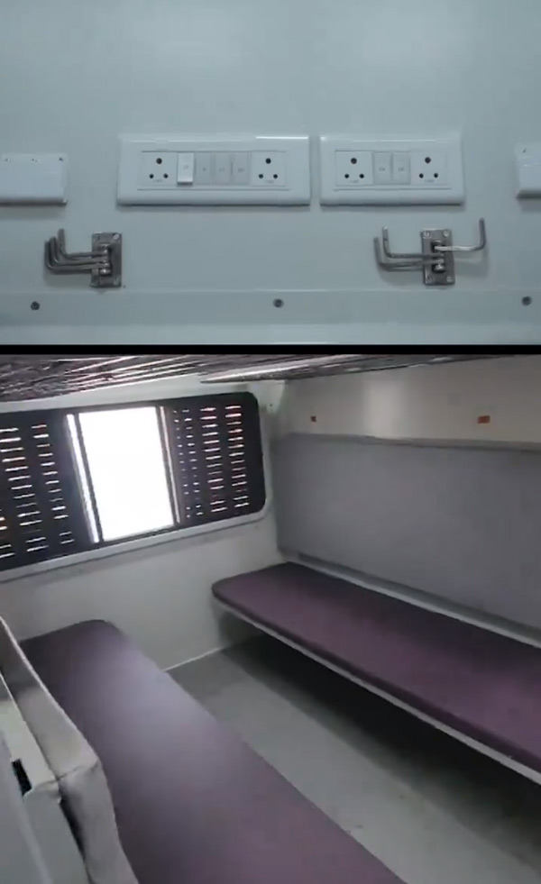 railway minister inspected amrit bharat