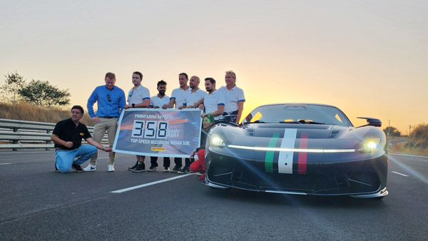 Battista breaks records in india