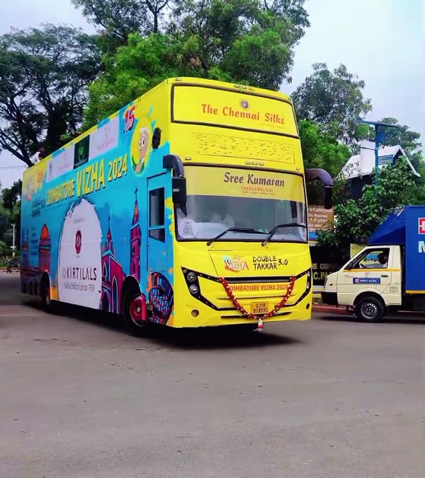 coimbatore double decker bus service