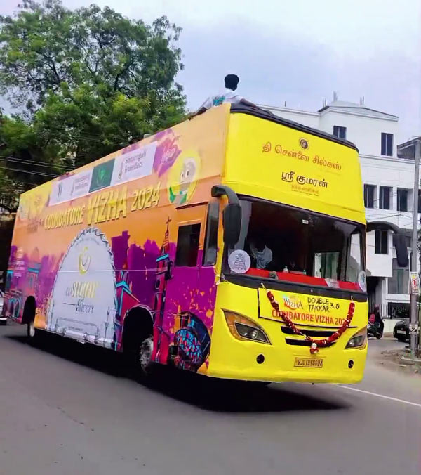 coimbatore double decker bus service