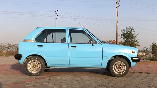 40-year-old maruti 800 Showcased