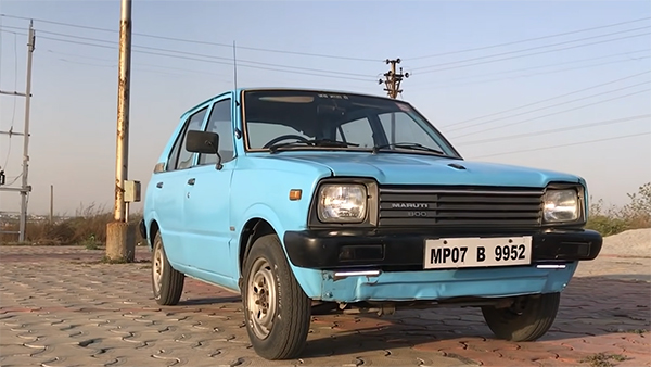 40-year-old maruti 800 Showcased