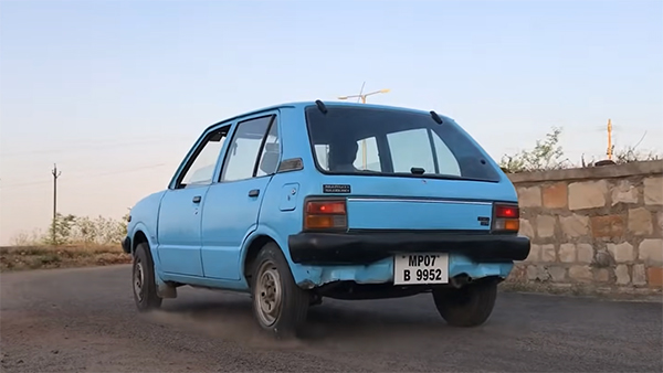 40-year-old maruti 800 Showcased