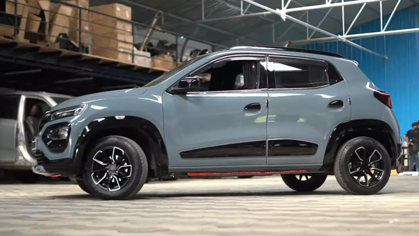 Renault kwid sonic grey wheel