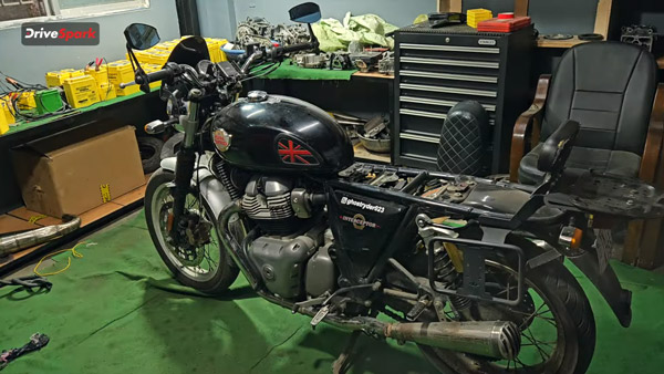 royal enfield interceptor 650 converted