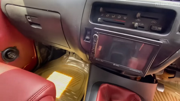 old toyota qualis car restored