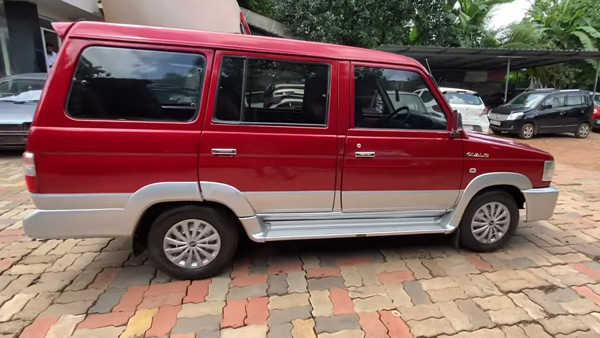 old toyota qualis car restored