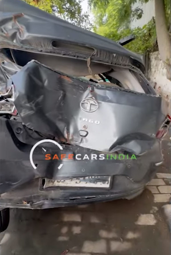 Tata Tiago Accident Tata Tiago Accident