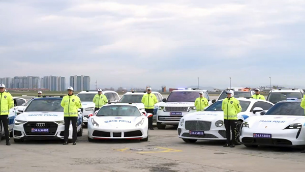 supercar turkish police