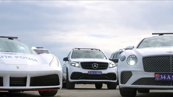 supercar turkish police