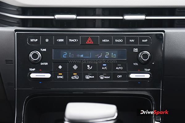 Hyundai creta climate control