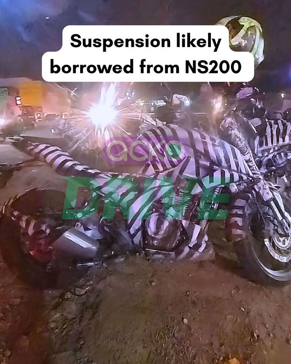 new bajaj pulsar 250 spotted