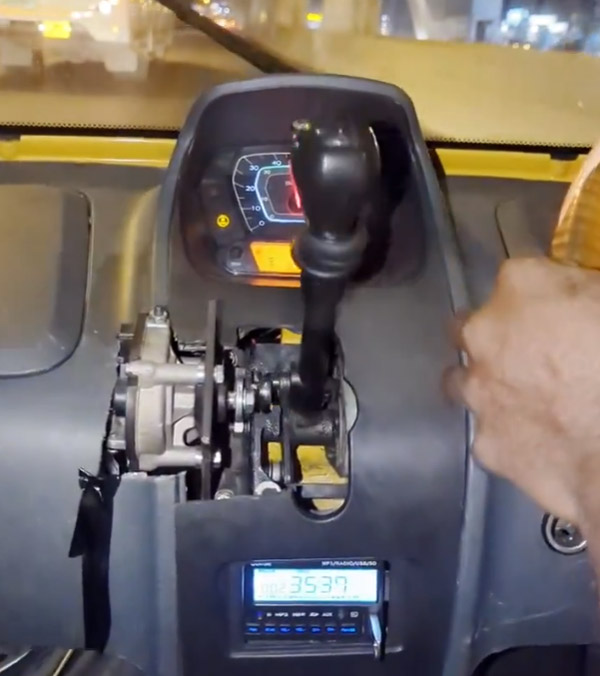 car driver designed paddle shifters