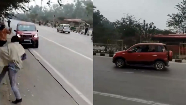  Delhi road rage video
