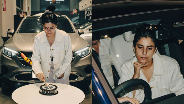 Actress isha talwar buys benz glc luxury suv