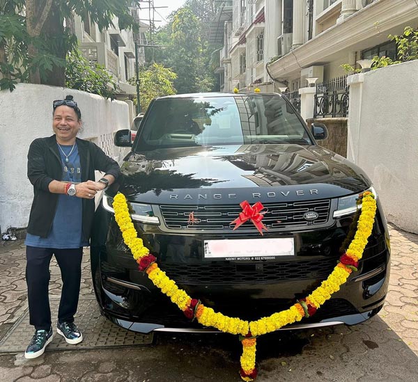 Kailash Kher With Land Rover Range Rover Sport