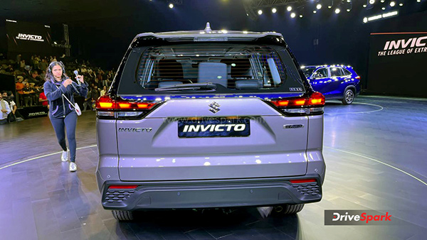 Maruti Suzuki Invicto Rear Design Maruti Suzuki Invicto Rear Design