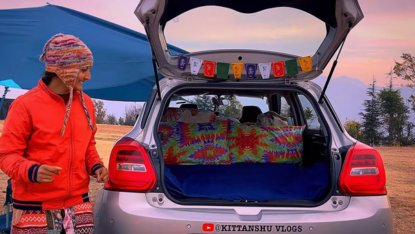 Maruti swift caravan interior