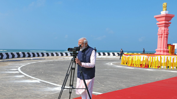 Modi In Dhanushkodi