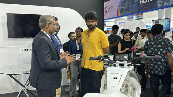 raptee energy showcased electric bike