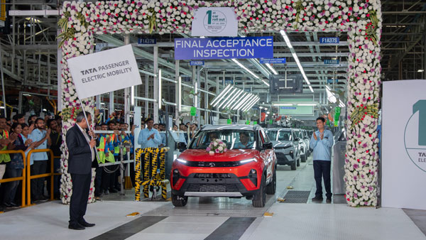 Tata first car roll out from sanand plant Tata first car roll out from sanand plant