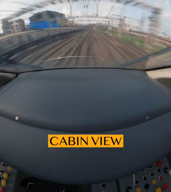 vande bharat loco pilot cabin