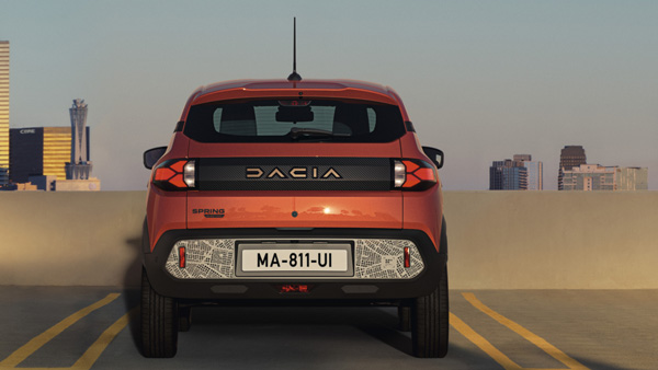 Dacia spring ev rear