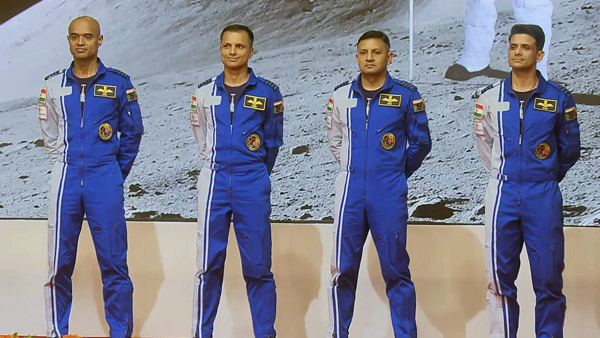 gaganyaan astronauts