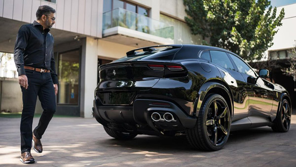 Boopesh Reddy Buys Ferrari Purosangue