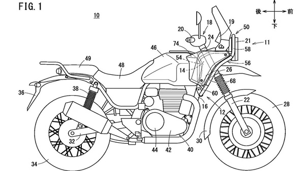 Honda adventure bike design 