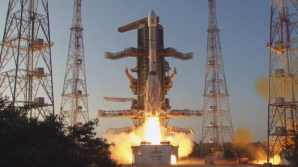isro gslv f14 launched