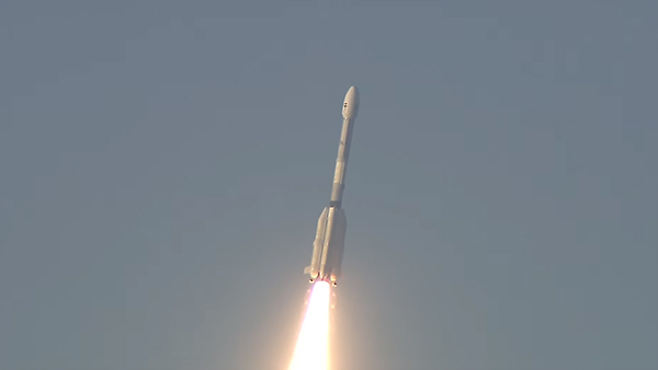 isro gslv f14 launched