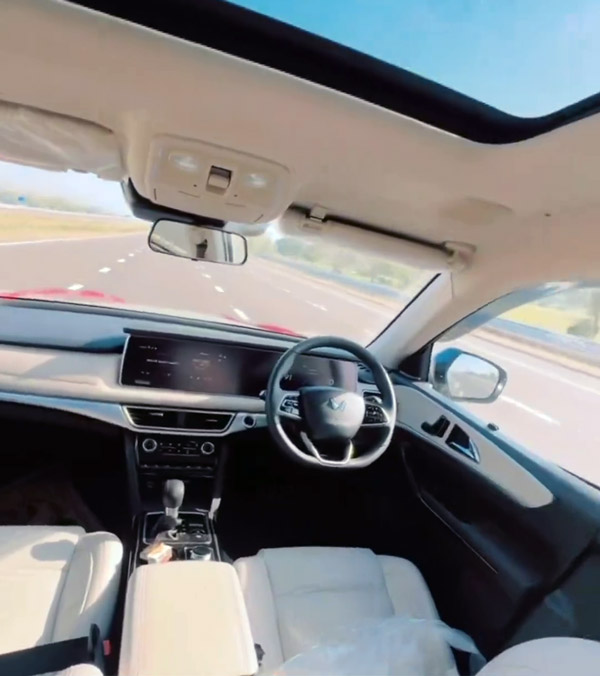 xuv700 adas misused by driver