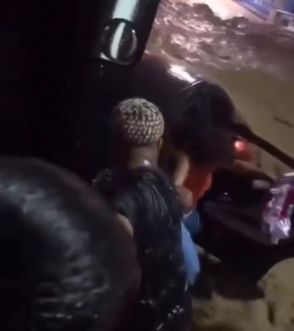 Man Risks His Life To Save Mom, Baby From Tapped Car