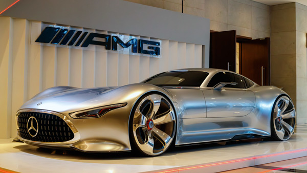 Mercedes amg gt 6 concept side design