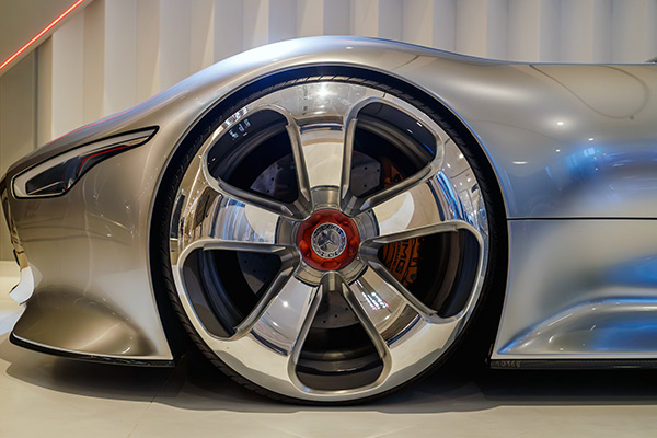 Mercedes amg gt 6 concept wheel