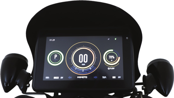 Mxmoto m16 e bike display