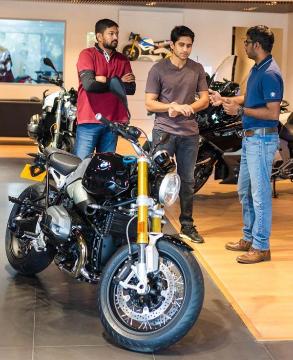 car bike of naga chaitanya