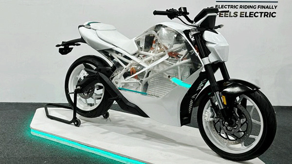 Raptee electric motorcycle