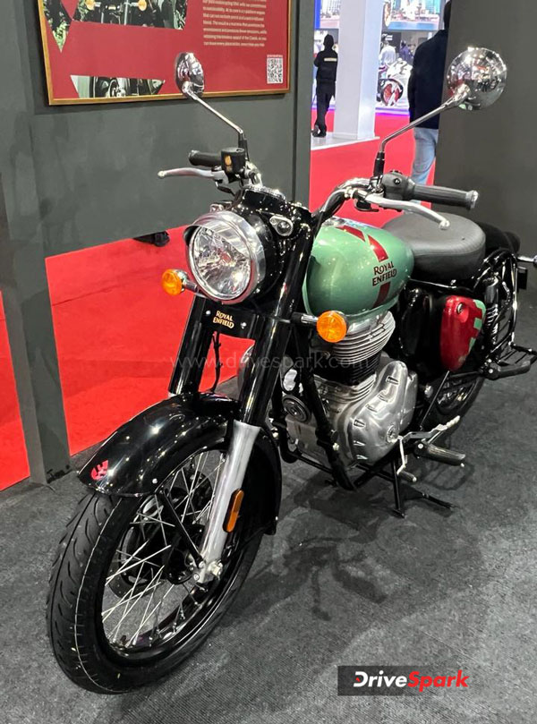 Royal enfield classic 350 flex fuel