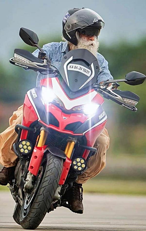 sadhguru car and bikes collections