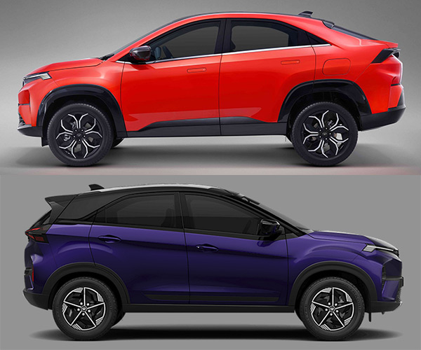 tata nexon vs curvv comparison