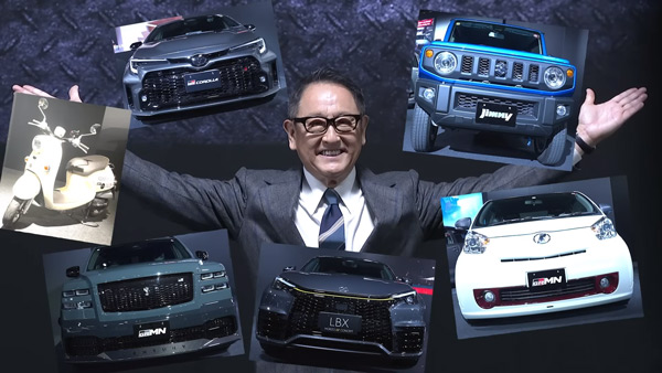 Toyota chairman akio toyoda cars list