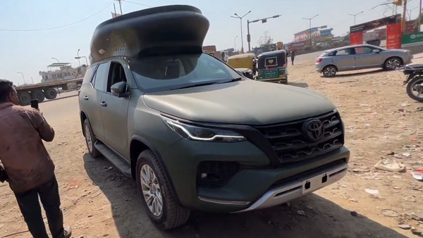 Toyota fortuner modified