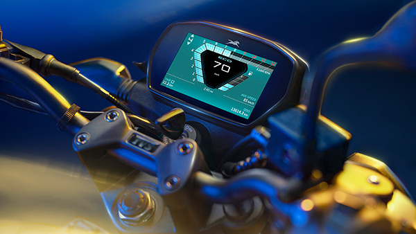 Tvs raider 125 display