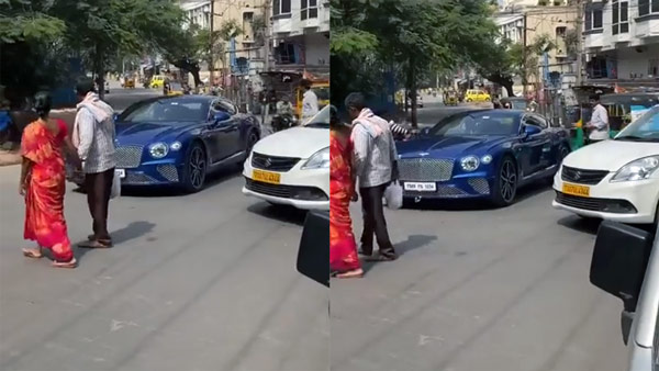 Bentley Continental GT Owner Wins Hearts As He Stops To Let Couple Cross The Road