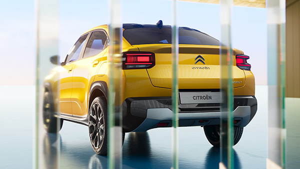 Citroen basalt vision rear