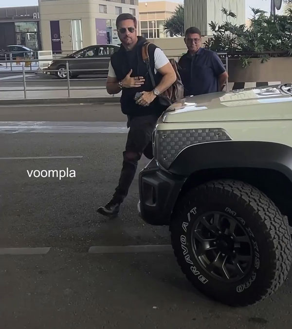 Fardeen Khan Spotted In Maruti Suzuki Jimny